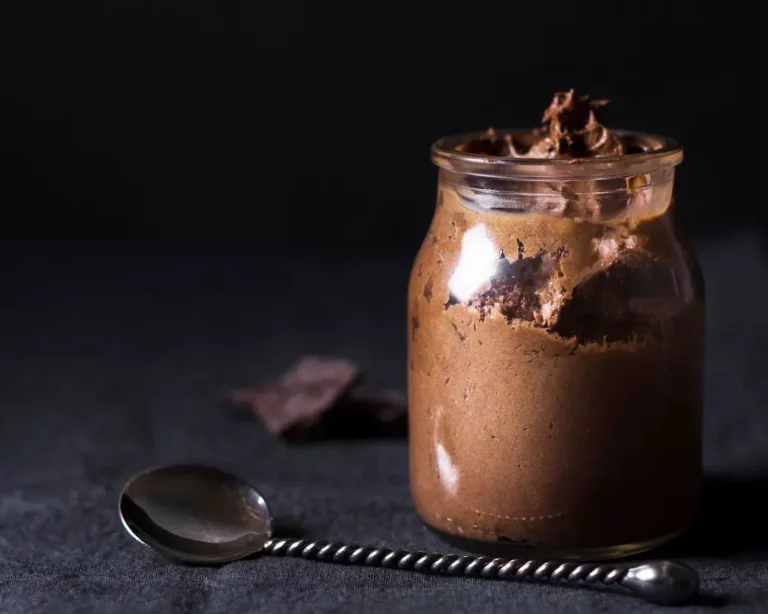 mousse au chocolat maison