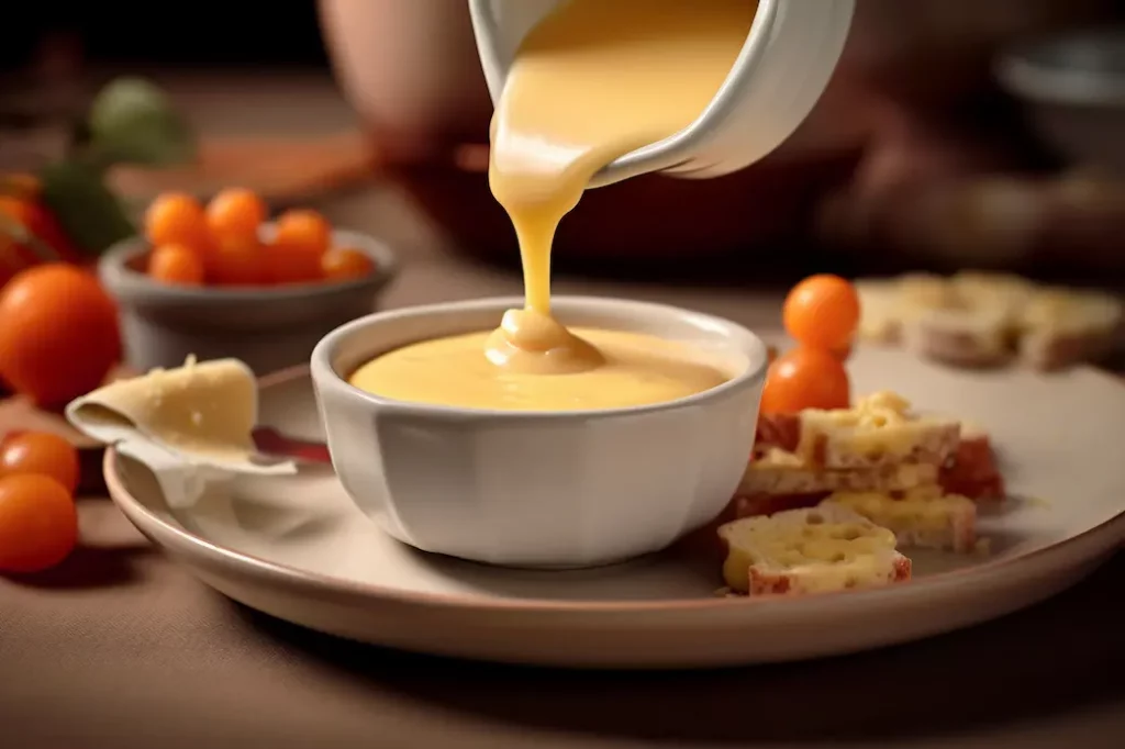 rattraper une crème anglaise versée dans un récipient