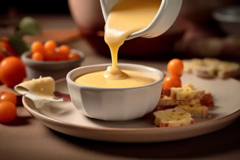 rattraper une crème anglaise versée dans un récipient